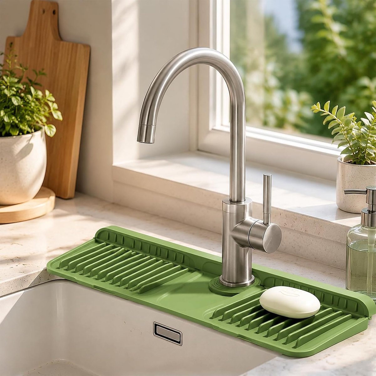 Afvoerdrainmat - Siliconen - 90° Vouwbaar - Snijbaar voor Perfecte Pasvorm - ShopVlot