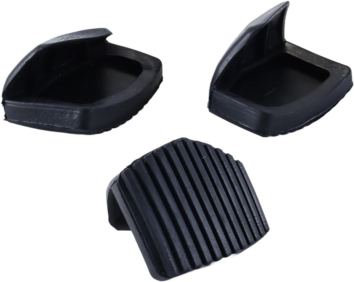 Rubber rem- en koppelingspedaal - voor Peugeot/Citroën - verhoogt comfort en veiligheid - 1 paar - ShopVlot