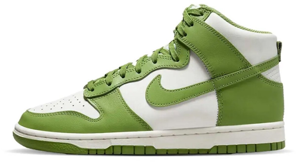 Nike Dunk High ‘Chlorophyll’ . Wit