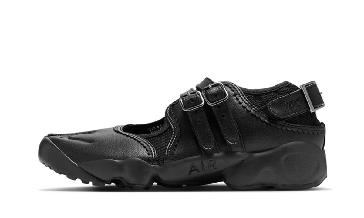 Nike Air Rift Triple Buckle Strap Zwart