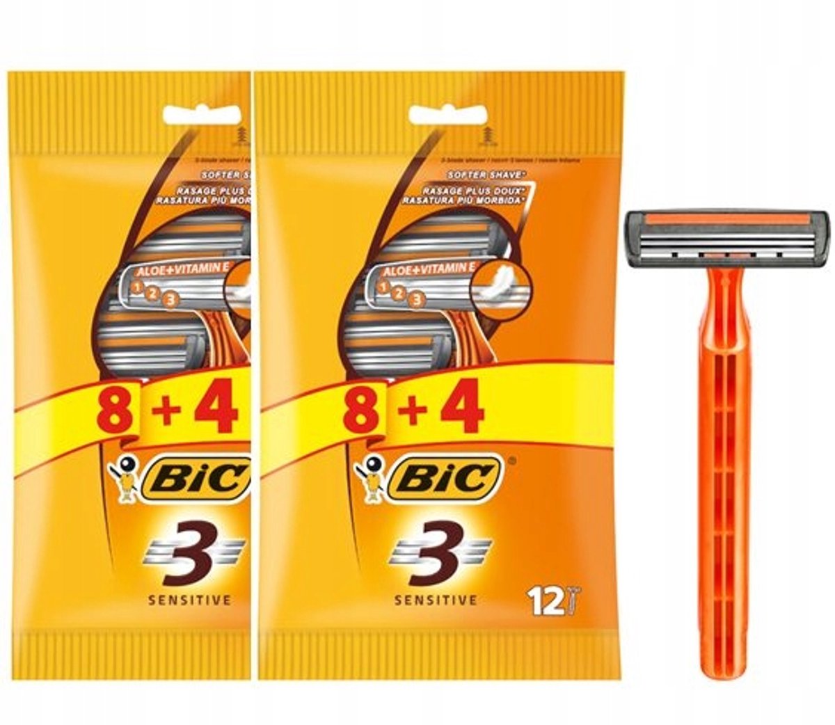 BIC 3 Gevoelige wegwerpartikelen - 24 stuks