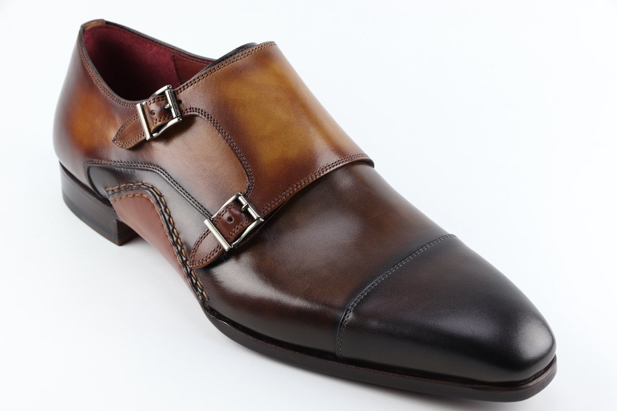 Magnanni - 22798 - Gespschoenen - donker bruin - 45