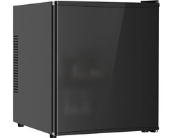 Celestul Mini Koelkast 44L - Koelkast met Vriesvak - Stille Minibar 41 dB - Compacte Koelkast voor Slaapkamer, Kantoor & Studentenkamer - Zwart