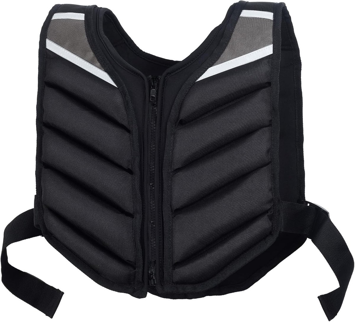 Gewichtsvest - 10 lb - Verstelbaar - Met Ritssluiting en Reflecterende Strepen - Voor Dames en Heren