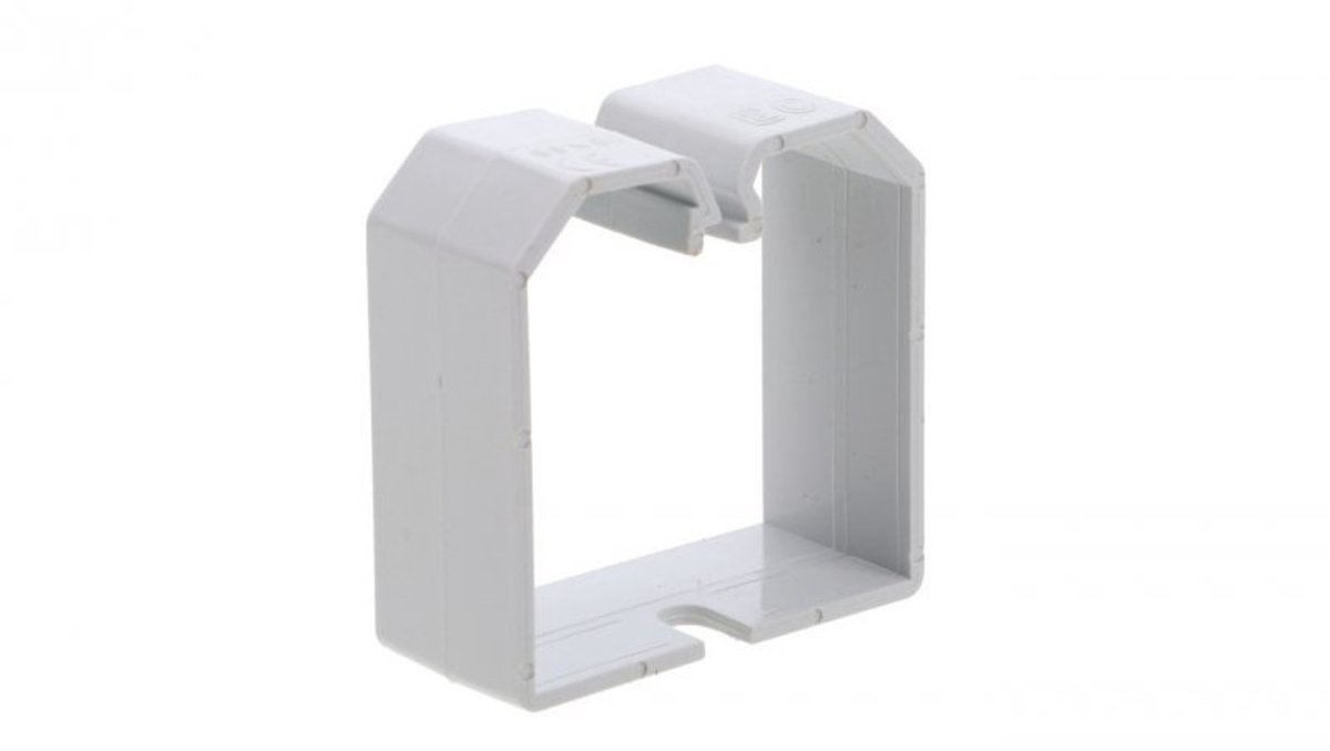Merkloze Kabelgoot Bevestiging 60x60mm - 10 Stuks