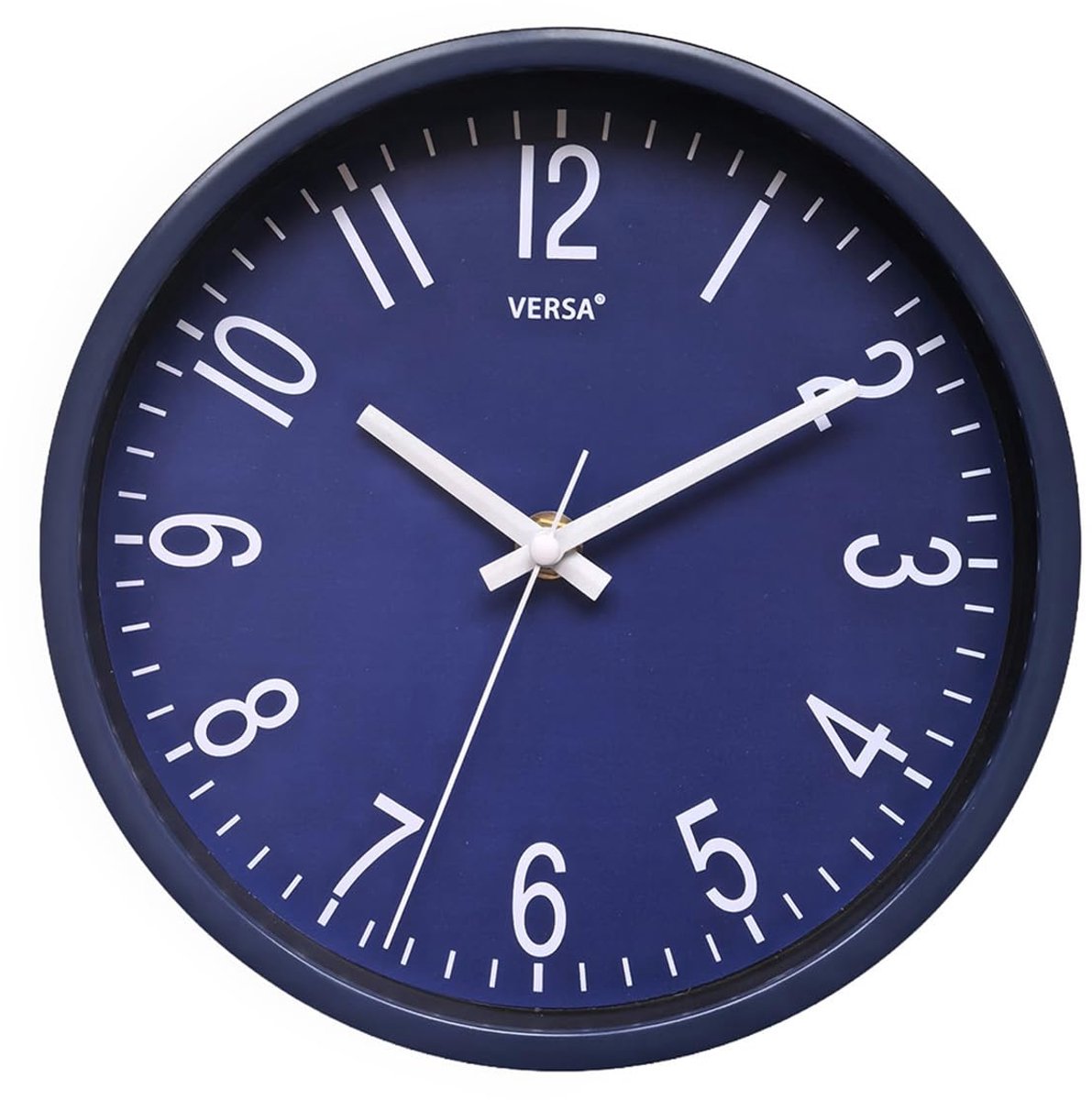 Versa Raven wandklok, nieuw uurwerk en verbeterde kwaliteit, stil en decoratief, voor keuken, woonkamer of eetkamer - ShopVlot