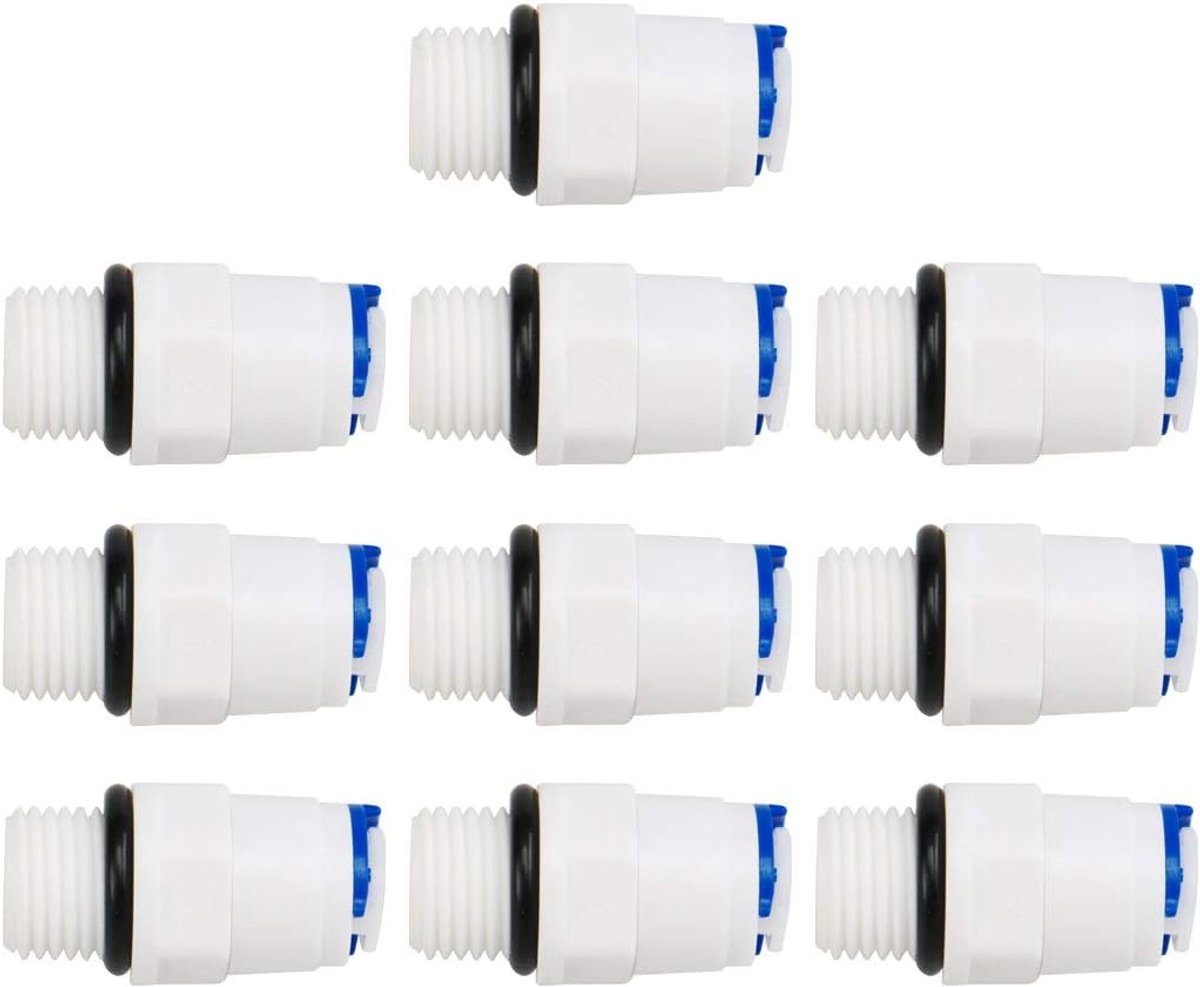 sourcing map Water Filter, Pipe Screw Connection, Water Hose Connector, Quick Coupling for RO Reverse Osmosis - ShopVlot