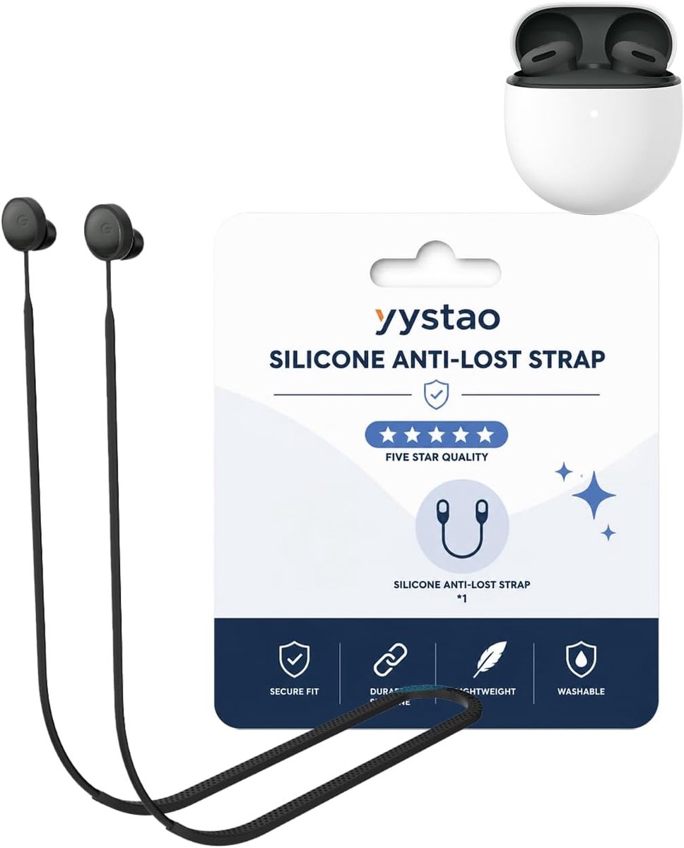 Anti-verlies siliconen band voor Google Pixel Buds 2a - ShopVlot