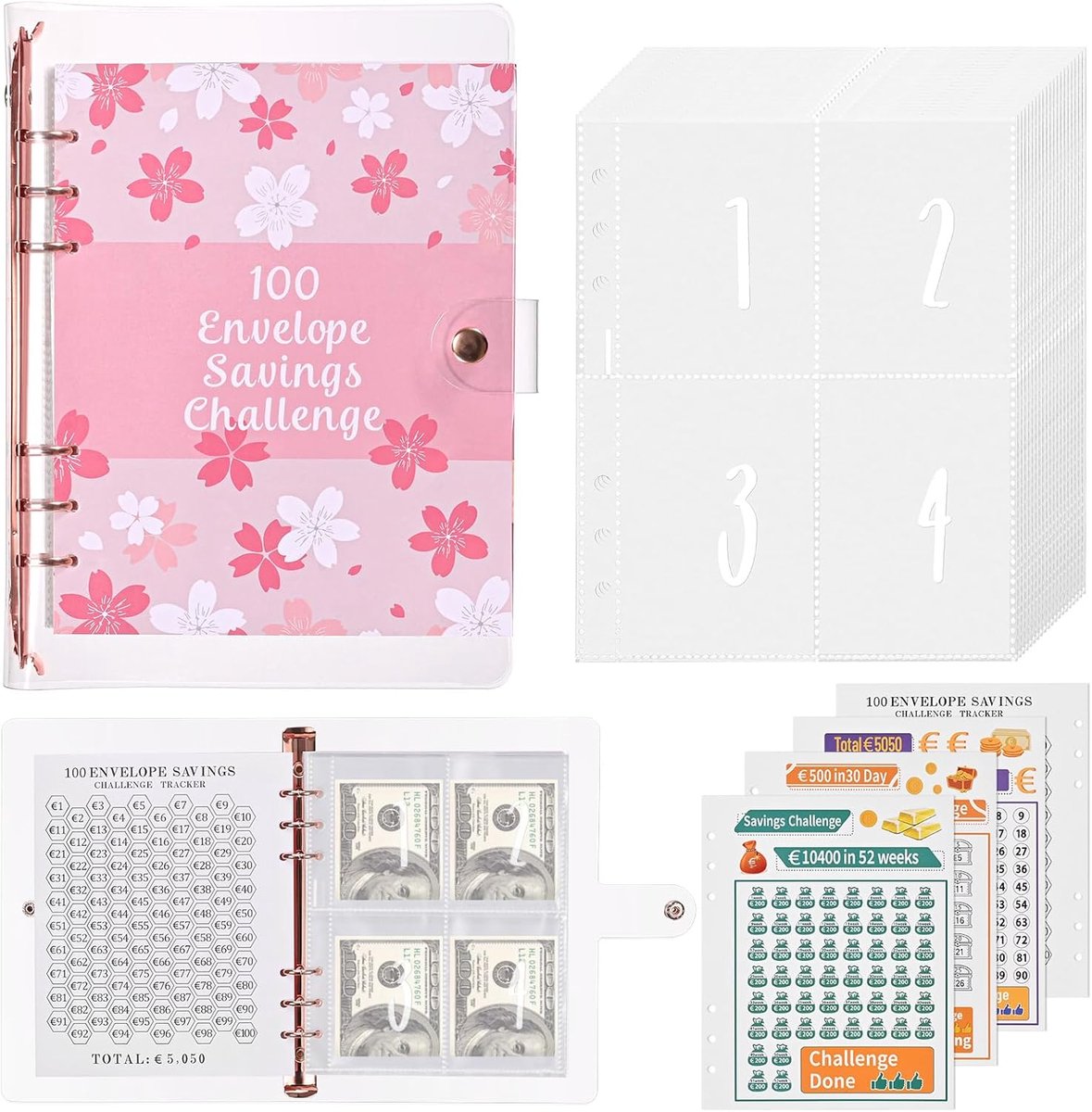 Budget folder, budget folder, savings book, budget planner, envelope, budget planner - ShopVlot