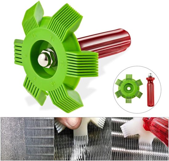 AC condensor kam - Voor verdamper, radiator, spoel, airco reinigingsgereedschap — afbeelding 3