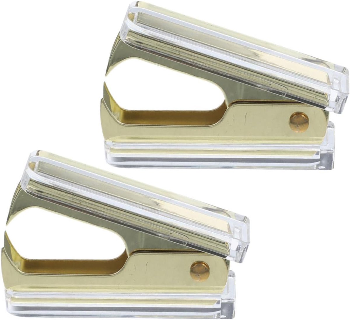 Nietjesverwijderaar - Ontnieter Nagellifter - Documenten Ontnieten - Ergonomisch Ontwerp - 6 x 4.3 x 1.5 cm - Goud