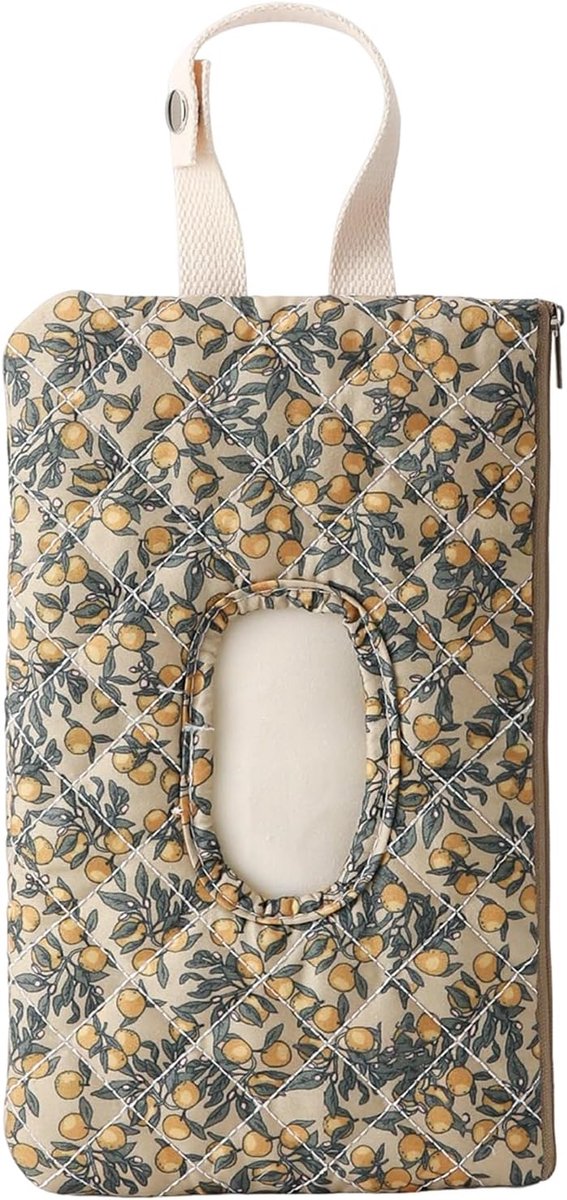 Babydoekjes Etui - Vochtige Doekjes Dispenser - Draagbare Hygiëne - Navulbaar Waterdicht Ontwerp - 20 x 10 cm - Grijs