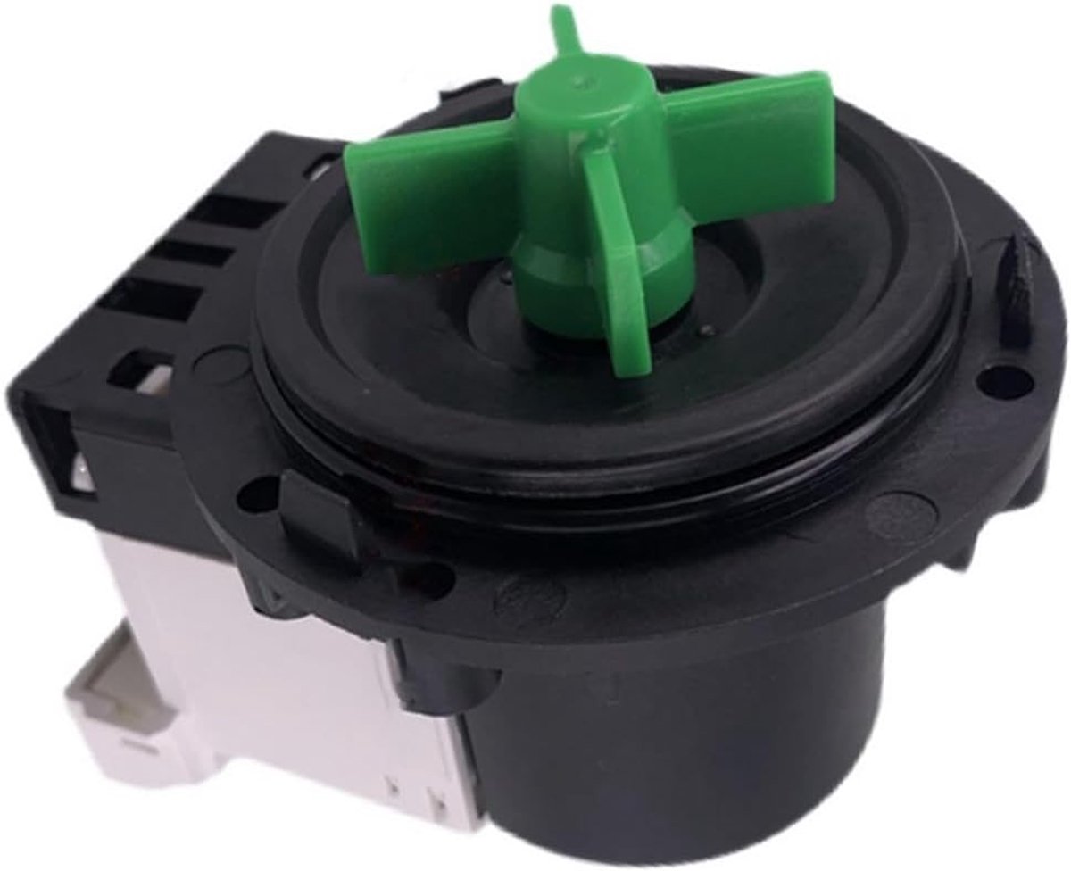 Afvoerpomp Wasmachine - Afvoerunit Pomp - Water Verwijderen - Stille Werking - 20 x 12 x 8 cm - Zwart