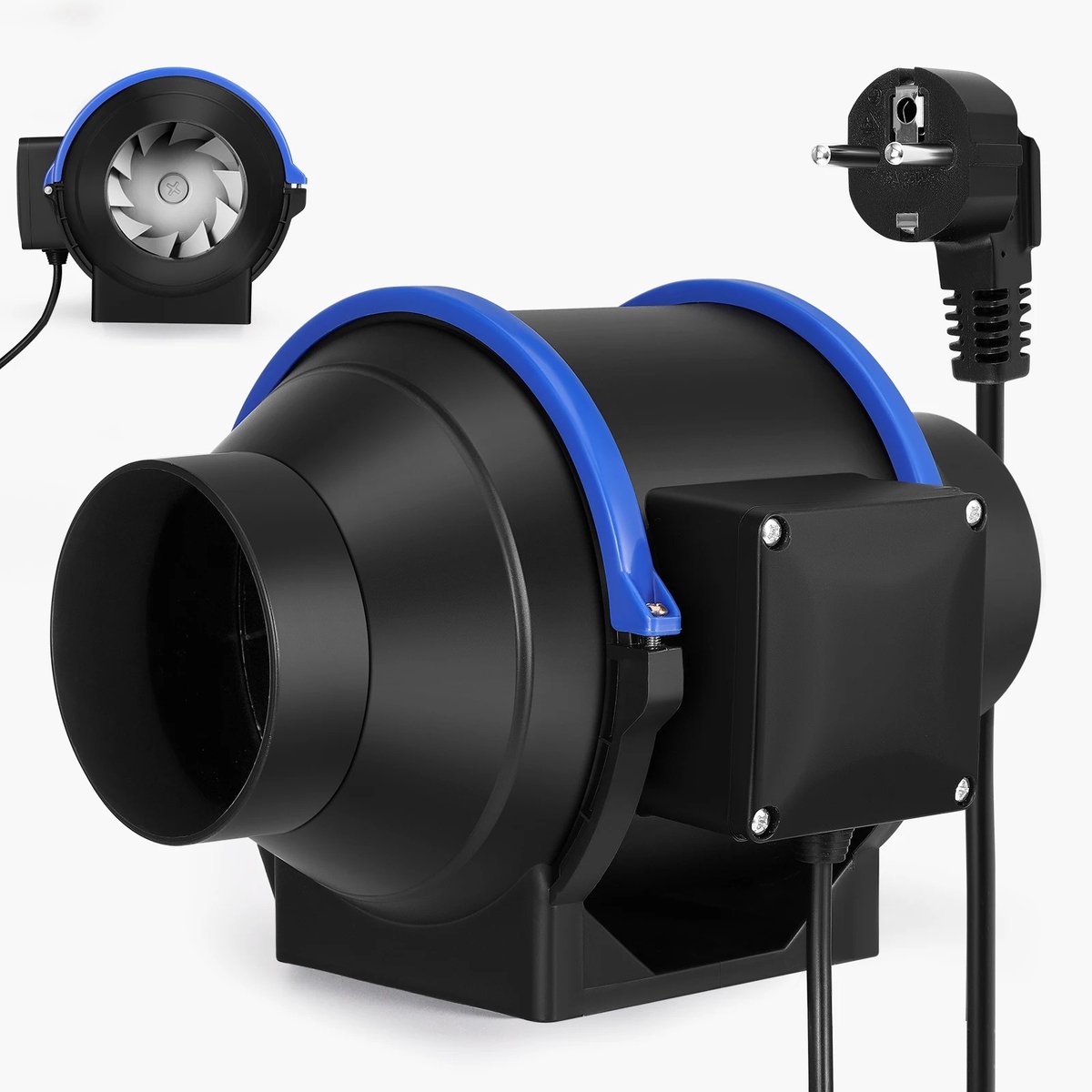 VHR Buisventilator - Wandventilator - Muurventilator - Buisventilator 100mm - Afzuigventil