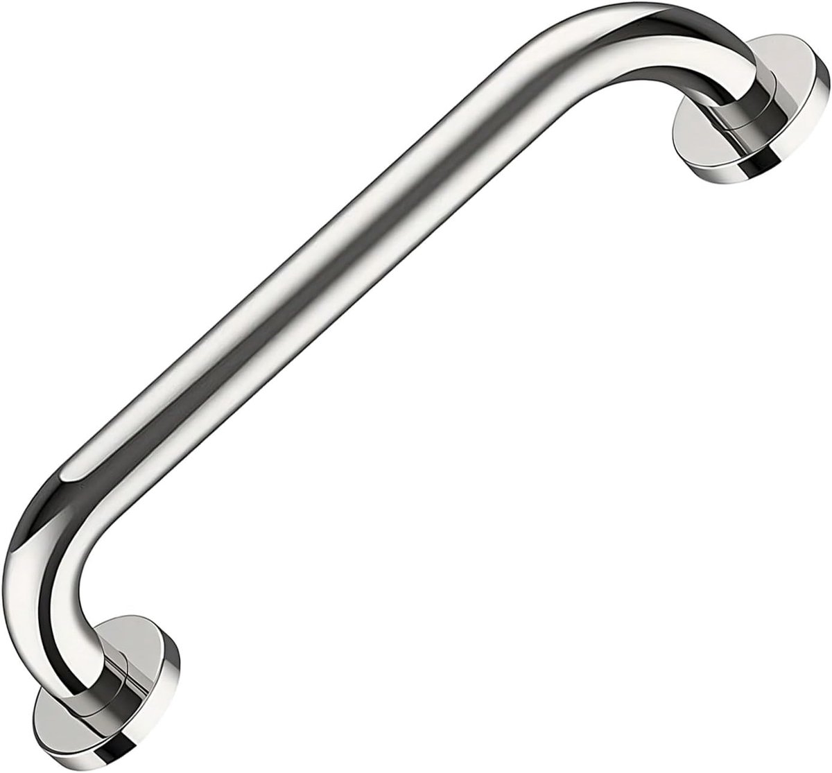 Veiligheidsbeugel Badkamer - Steunbeugel Toilet - Veiligheid Verhogen - Roestvrij Staal - 80 cm - Zilver