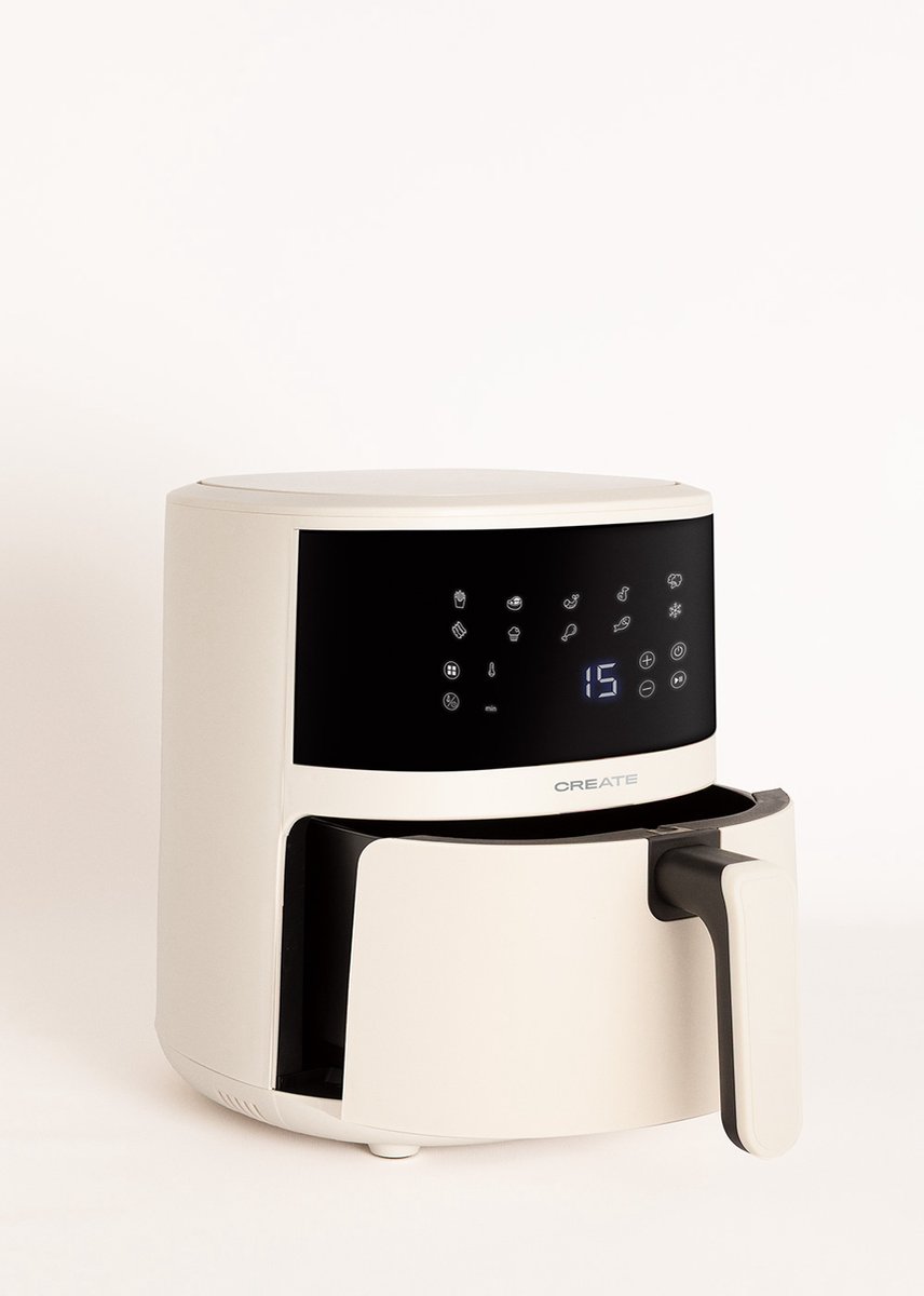 Woods & Go Design CREATE Airfryer 4,5 L met Dubbele Lade - afbeelding 3