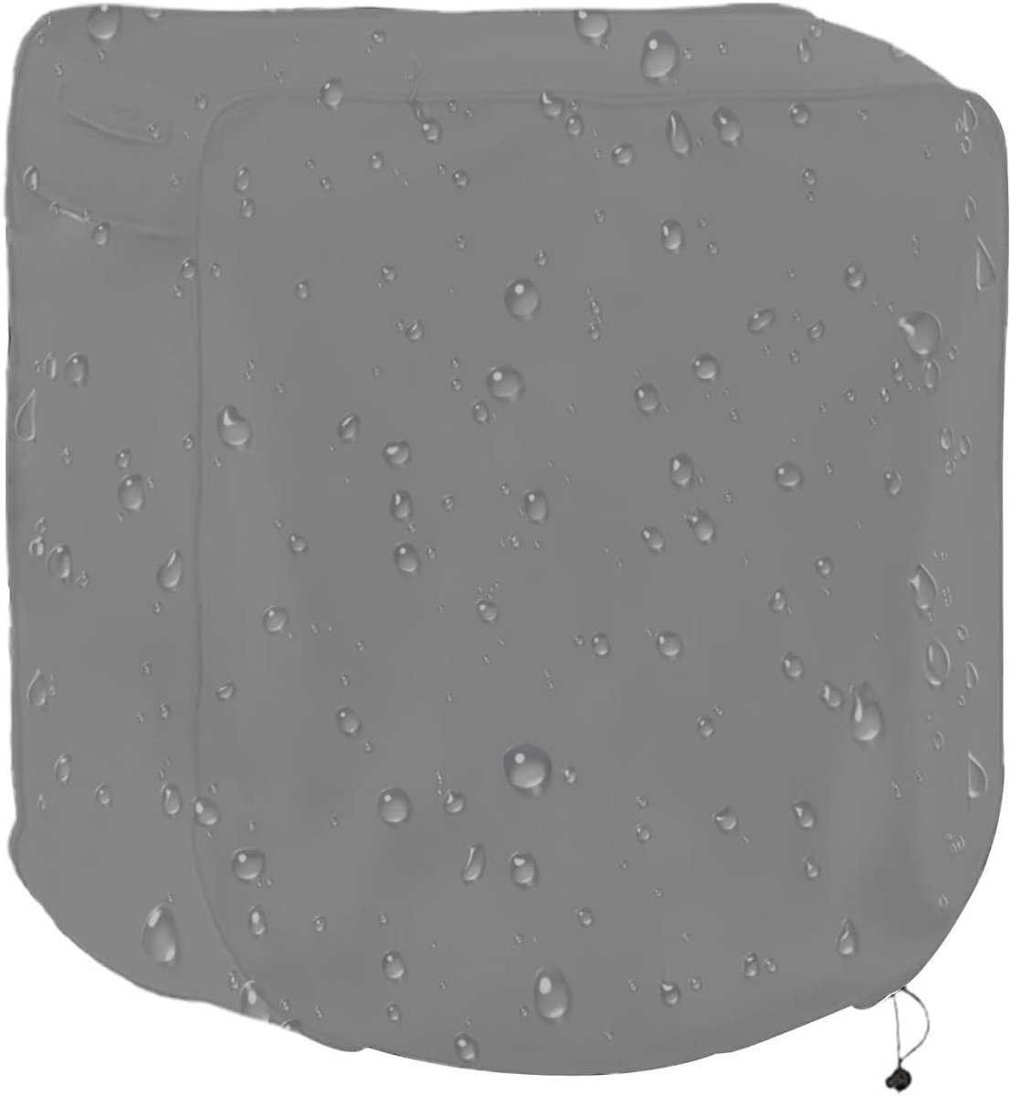Beschermhoes Slangenhaspel - Haspel Afdekking - Tuinonderhoud - Versterkte Randen - 60x45x60 cm - Grijs