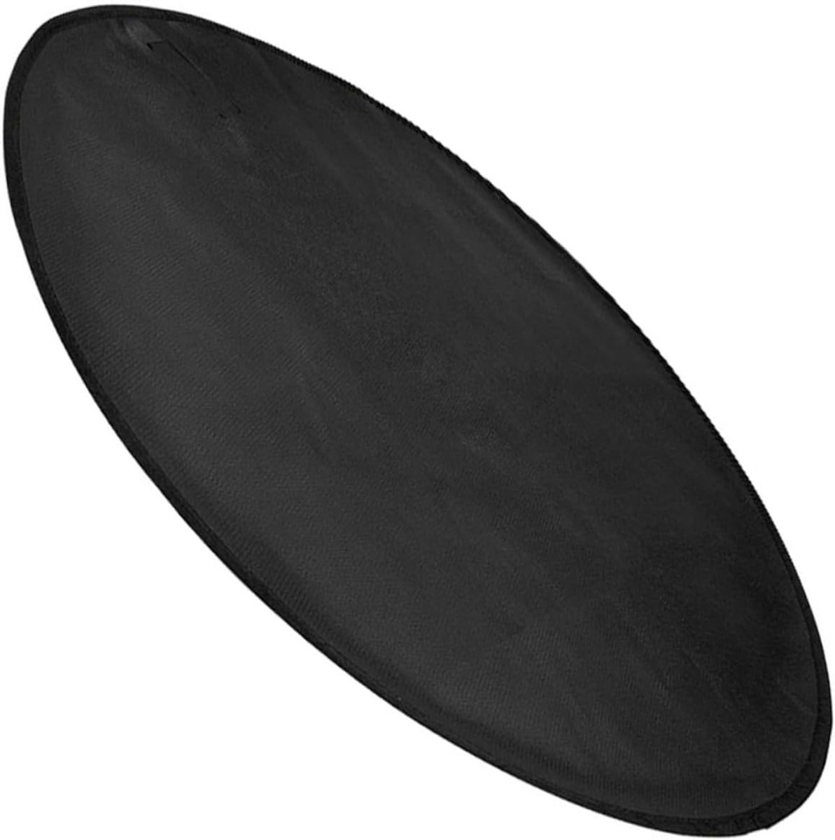 Vuurkorf Mat - Vuurvaste Onderlegger - Terras Beschermen - Brandvertragend Materiaal - 76x76cm - Zwart