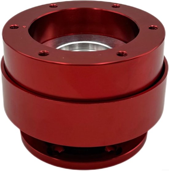 Snelwisseladapter Stuurwiel - Quick Release Adapter - Race Simulators - Aluminiumlegering Constructie - 10 x 10 x 9 cm - Zwart — afbeelding 3