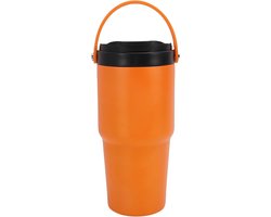 Draagbaar Koffiezetapparaat - Reismok Koffiezetter - Onderweg Koffie Zetten - Elektrische 9 Bar Extractie - 600 ml - Zilver