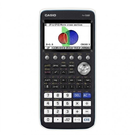 Casio fx-CG50 – Grafische rekenmachine – LCD kleurenscherm – Voorzien van Nederlandse examenstand