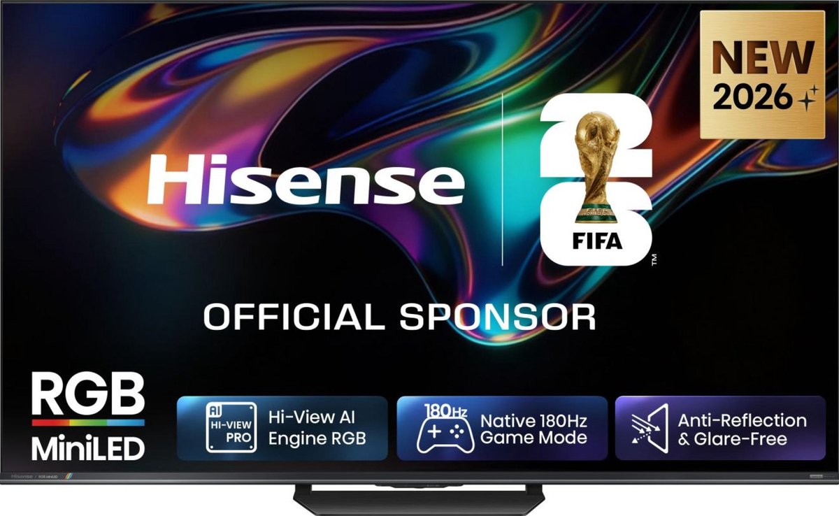 Hisense 75UR8S 190,5 cm (75") 4K Ultra HD Smart TV Wifi Zwart