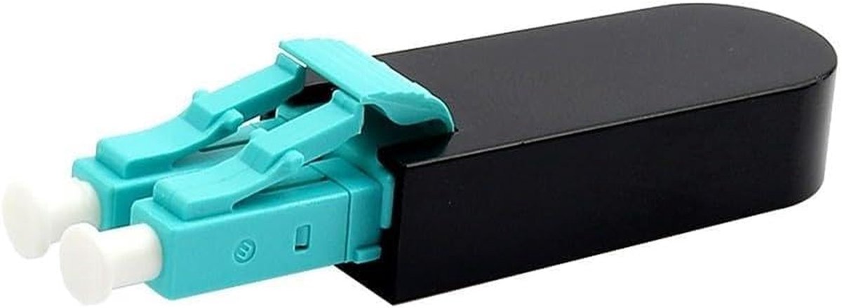 Glasvezel Loopback Adapter - LC UPC Connector - Netwerk Testen - Hoge Betrouwbaarheid - SM 9/125 - Zilver