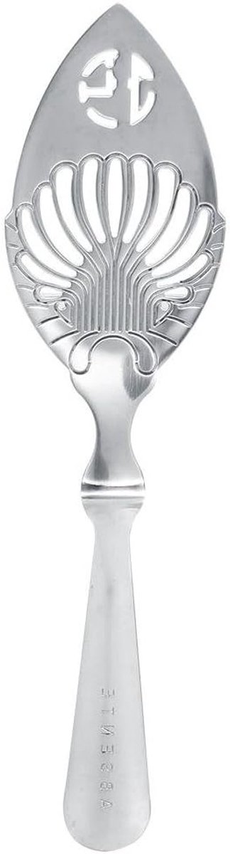 Unieke Cocktailbar Glazen Drinkbeker van 304 RVS met Filter en Wormwood Lepel voor Absinthe en Cocktails