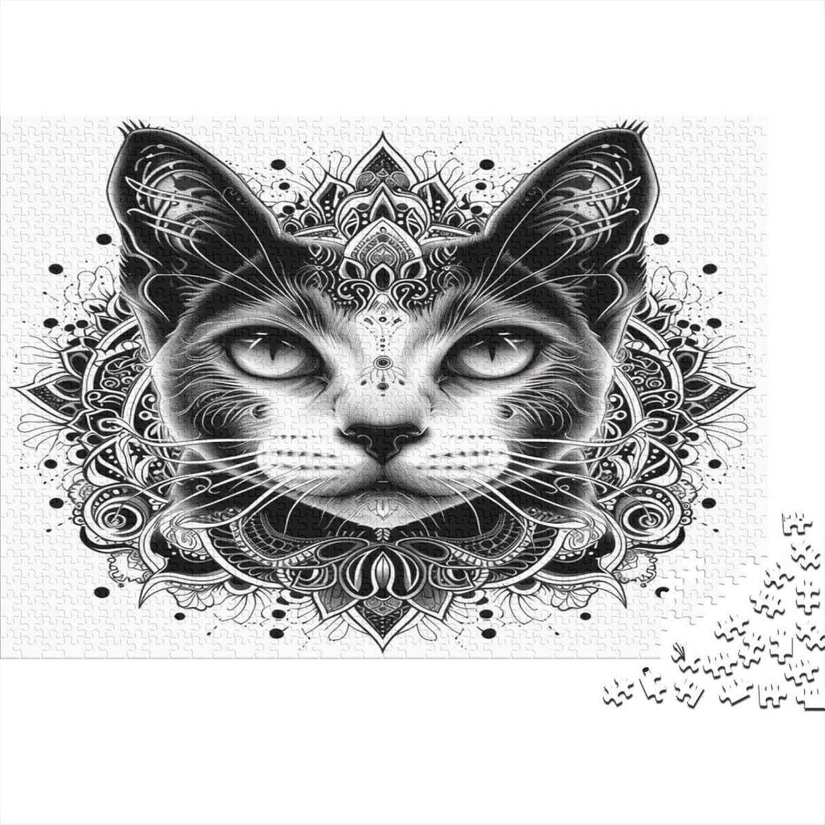 Puzzel 1000 stukjes - Legpuzzel Volwassenen - Ontspanning Thuis - Hoge Resolutie Print - 75 x 50 cm - Stijl 10