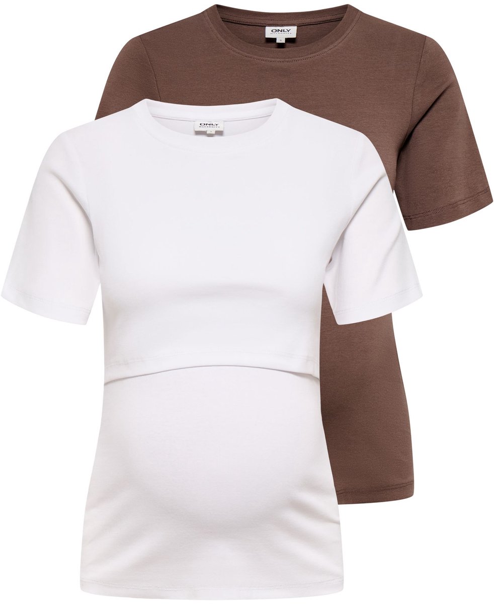 ONLY MATERNITY Top OLMNIMA 2-pack Top