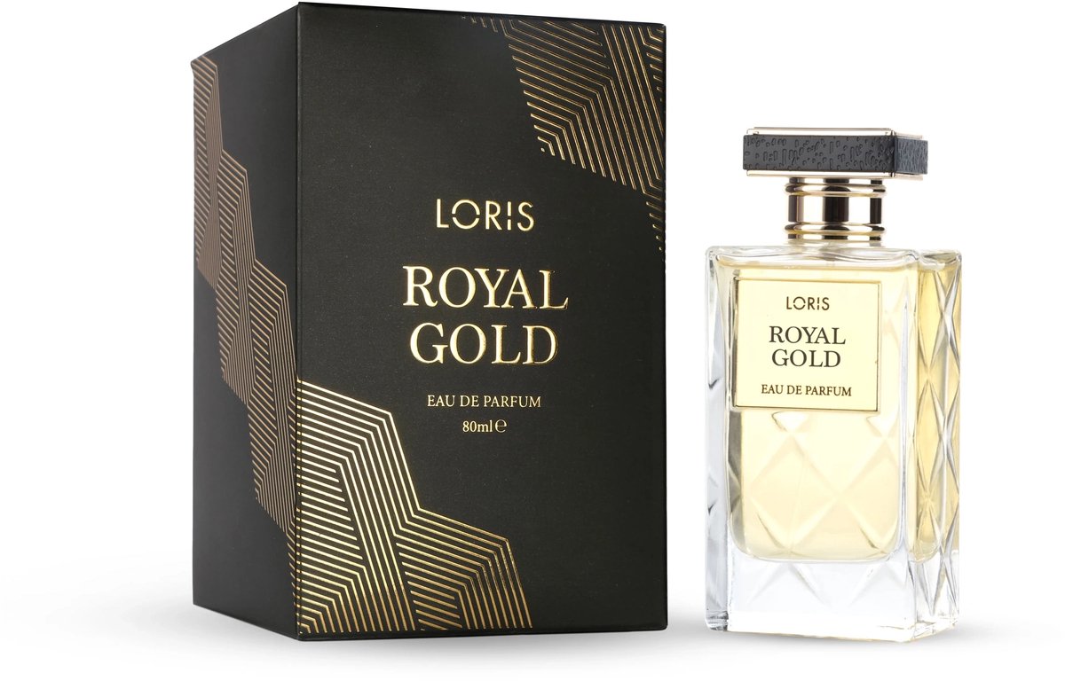 Loris Parfum - Royal Gold - 80ml - Extract Parfum - Unisex - Damesparfum - Herenparfum