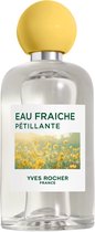 Yves Rocher - Eau Fraîche Pétillante - Damesparfum - Eau de Toilette - Citroen & Roze Bessen - 100 ml