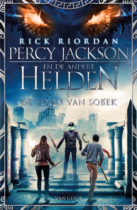 Percy Jackson en de andere Helden 1 - De zoon van Sobek - cover