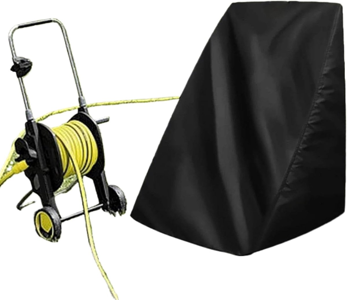 Hoes slanghaspel - Beschermhoes trolley - Buiten bescherming - Waterdicht Oxford materiaal - 66 x 63 x 88 cm - Grijs
