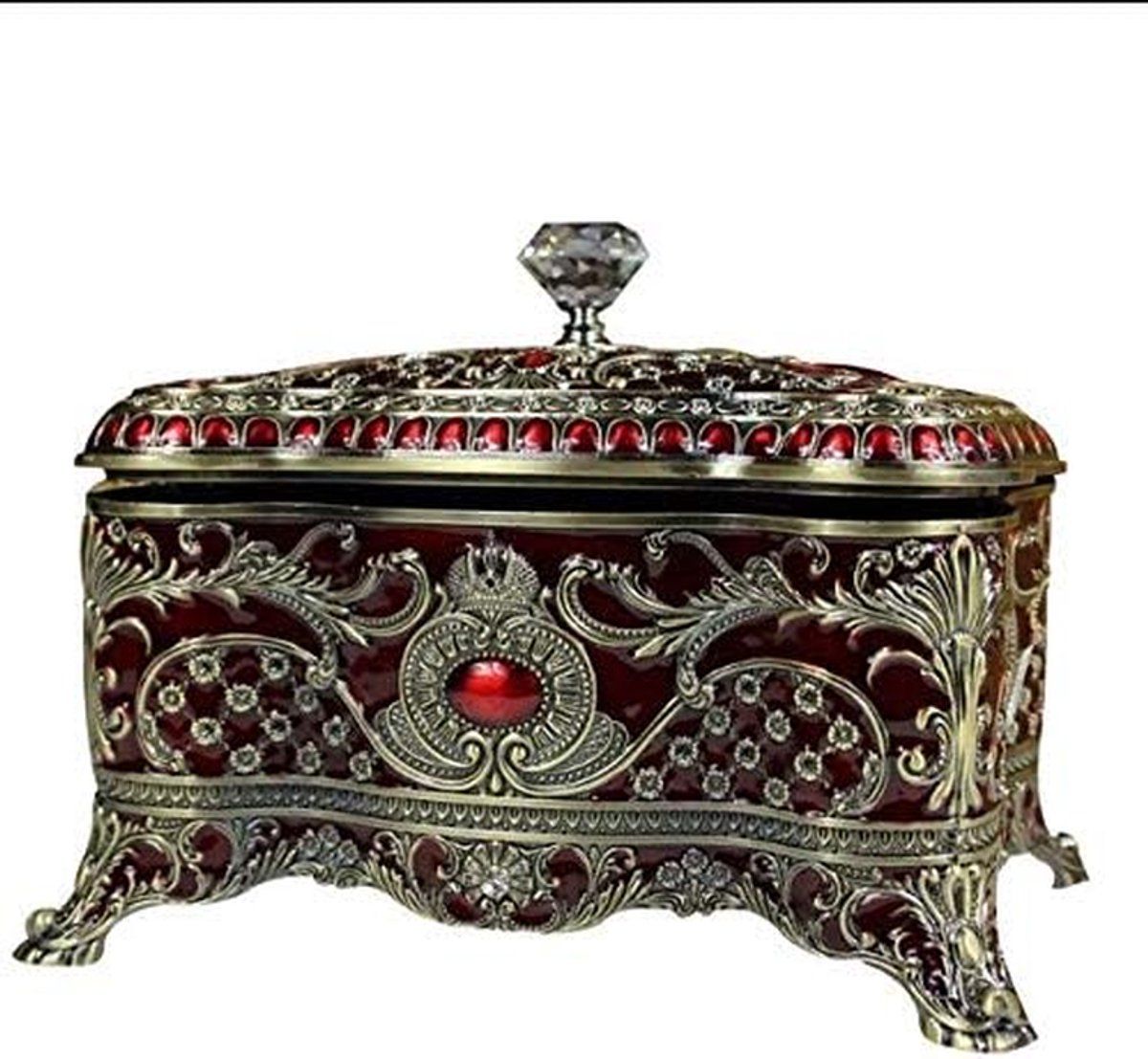 Sieraden Opslag - Make Organizer - Desktop Decoratie - Grote Capaciteit - 22 cm x 15 cm - Brons