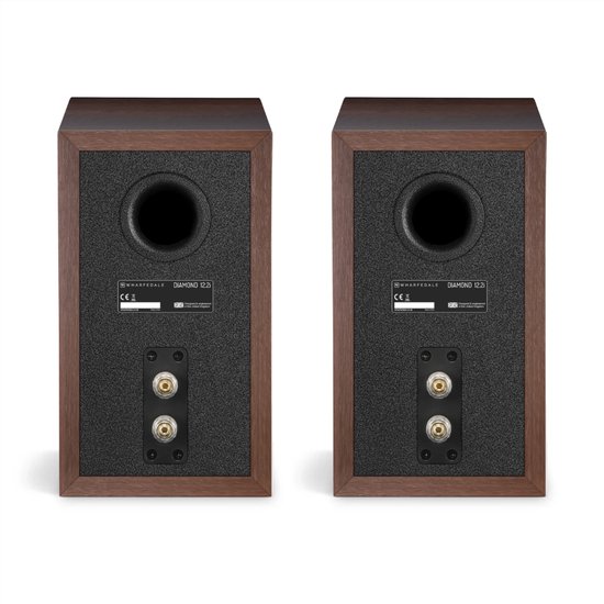 Wharfedale Diamond 12.2i Boekenplank Speaker - Volledig Geluid - 2-weg - 150mm Driver - 40Hz-20kHz - Passieve Speaker - Walnoot van Merkloos — afbeelding 3