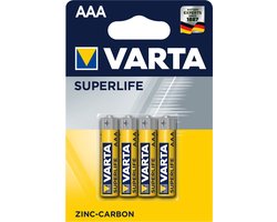 Varta AAA Superlife Batterijen