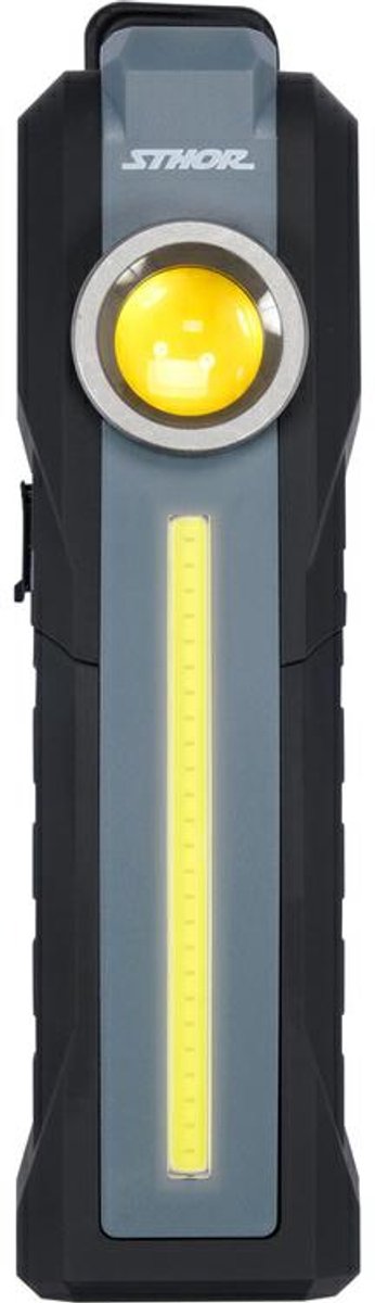 Sthor 82732 Serie - Workshop Lamp - 3 in 1 - Magnetische Basis - Draaibare Haak