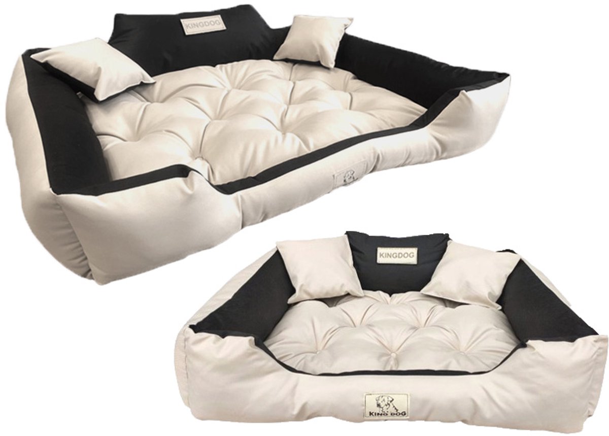 AIO FACTORY KINGDOG Serie - Hondenbed - 3XL - Personaliseerbaar - Waterdicht
