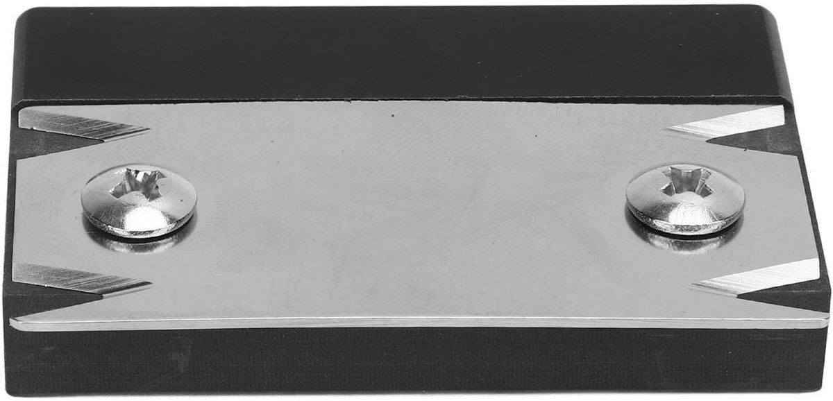 Kantenband Trimmer - Randafwerker Hout - Houtbewerking Randen Afwerken - Nauwkeurig Trimmen Vaste Schroeven - Mini Formaat - Grijs