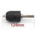 Zwarte boorkop met SDS-adapter. Afmeting 124mm.