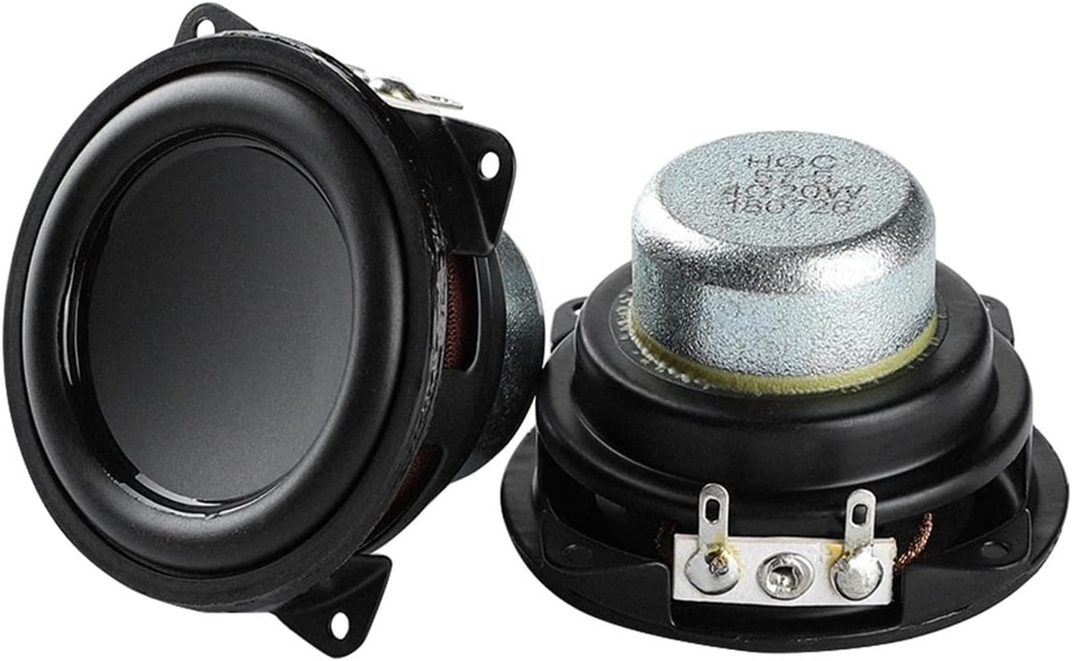 Full Range Luidspreker - Stereo Speaker Unit - Muziek Luisteren - Neodymium Magneet - 2 inch - One Color