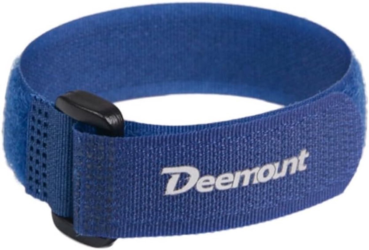 Nylon Band Bevestiging - Kabelbinder Riem - Fiets Kabel Organiseren - Duurzaam Nylon Materiaal - 200 x 20 mm - Blauw