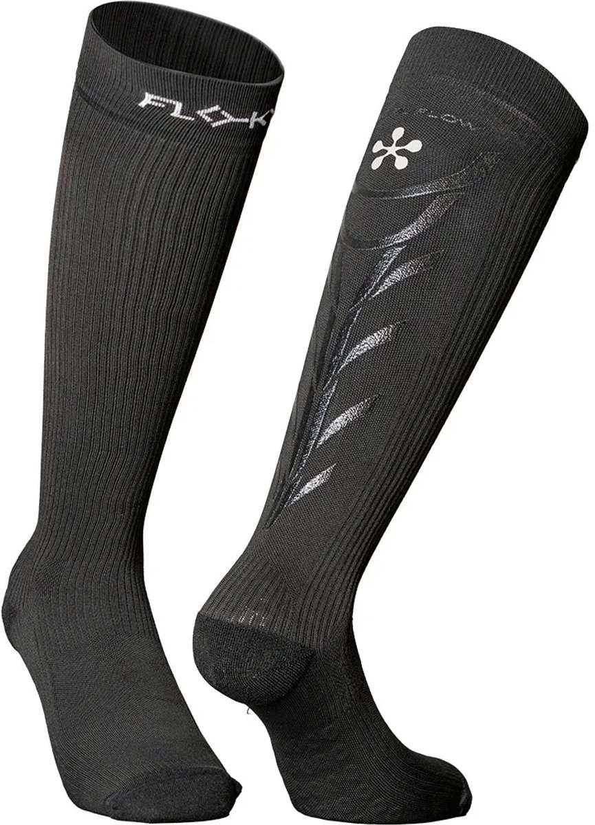 Floky Padel Flow Crewsokken Zwart EU 44-47