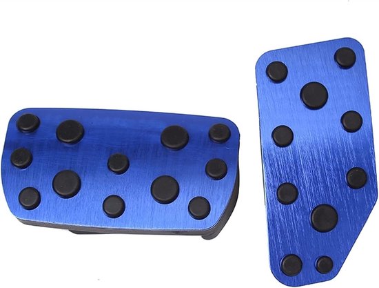 Pedaal Covers Auto - Antislip Pedaal Sets - Verbeterde Grip - Vergroot Contactoppervlak - AT 3 stuks - Zwart — afbeelding 2