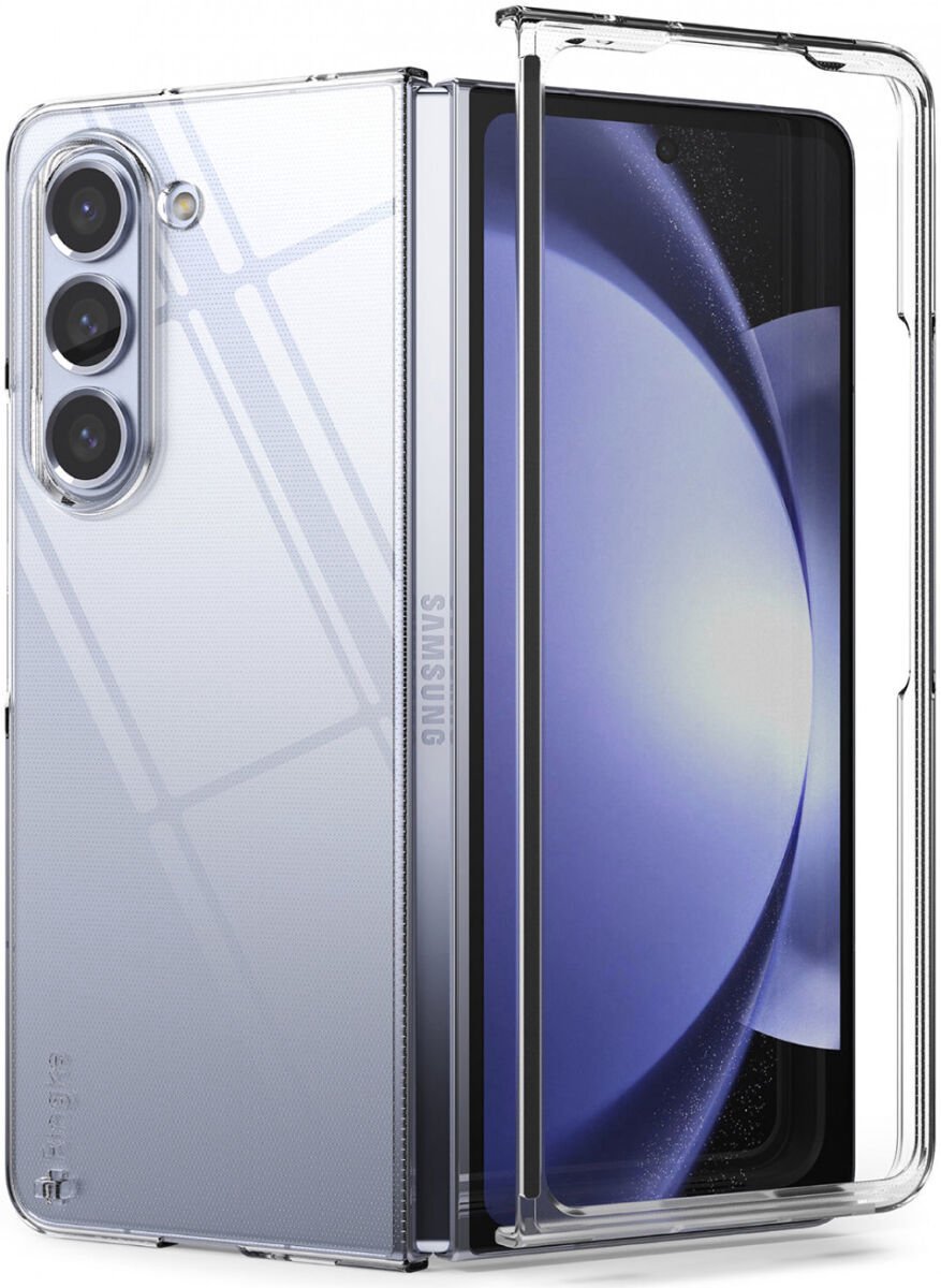 Ringke Slim Hoesje Geschikt voor Samsung Galaxy Z Fold 5 Ultra Dun Transparant