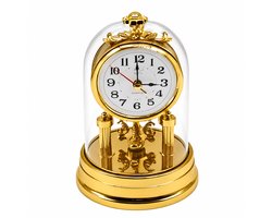Tafelklok retro - analoog - goud