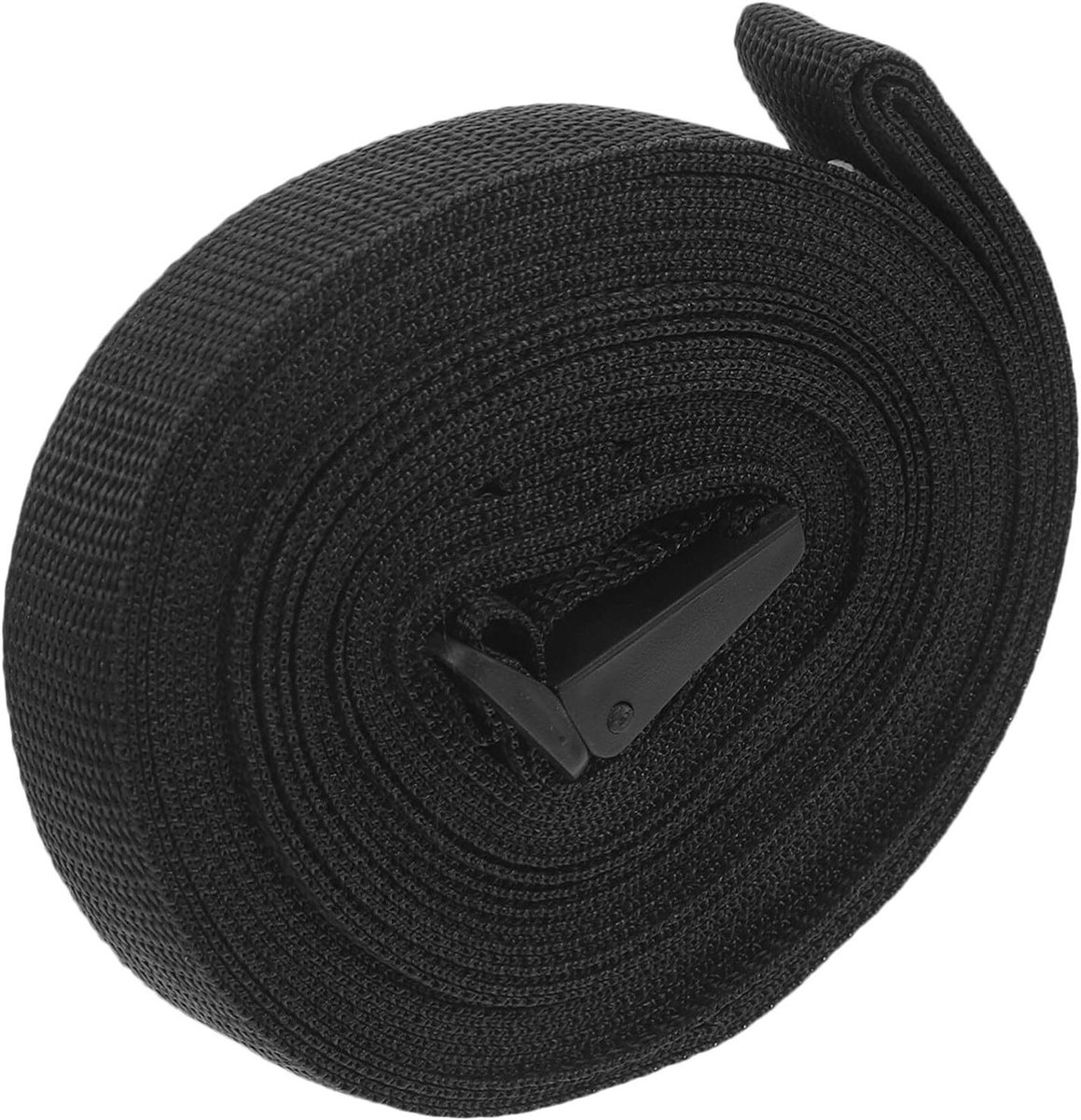 Bed Connector Strap - Matras Verbinding - Bedden Stabiliseren - Verstelbaar Gespontwerp - 1000 cm - Zwart
