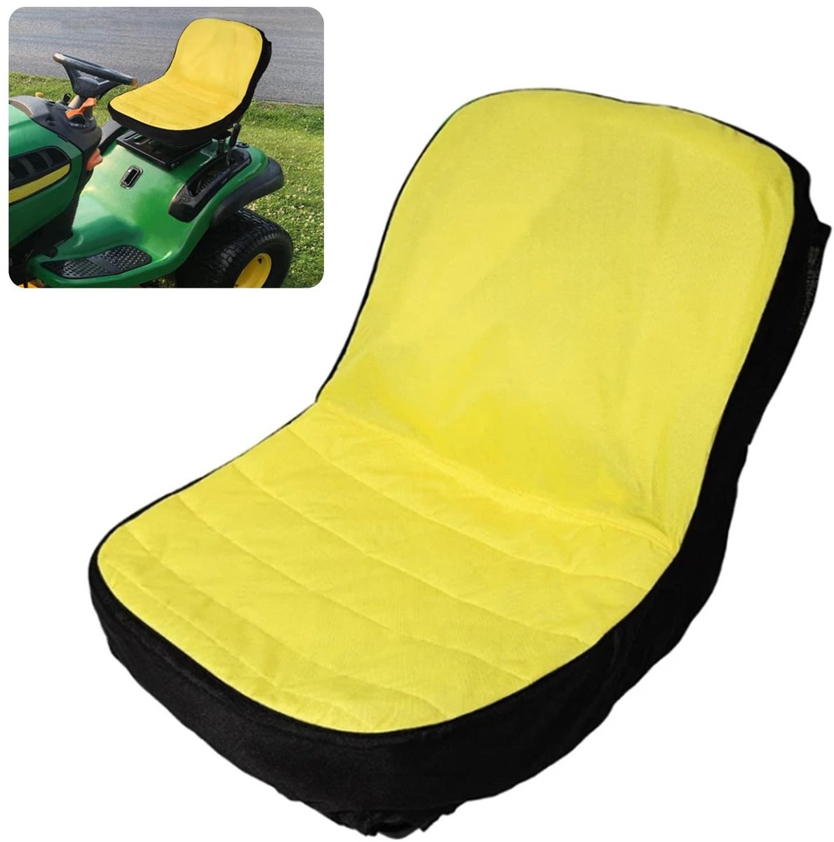 Omgoods- Stoelbekleding Weerbestendig - Bescherming tegen Zon/Regens - Praktische Zak met Ritssluiting - Geschikt voor Grasmaaiers - Tot 45,7 cm - Duurzaam en Functioneel - Stoelhoes