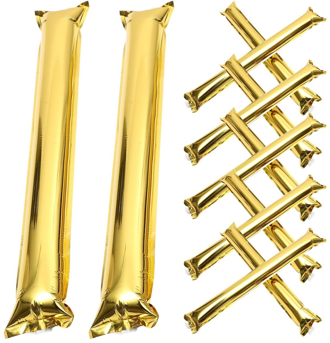 Omgoods - Set van 24 Opblaasbare Cheersticks voor Sportevenementen